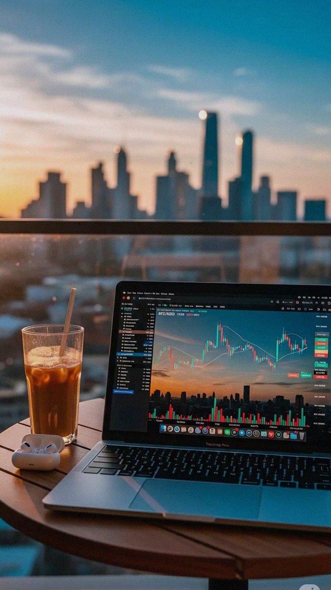 Investor signing in from a laptop browser